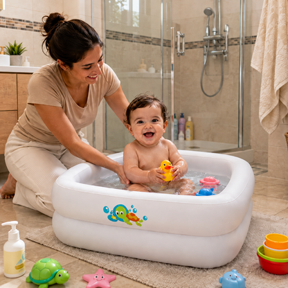 Şişme Kare Bebek Havuzu